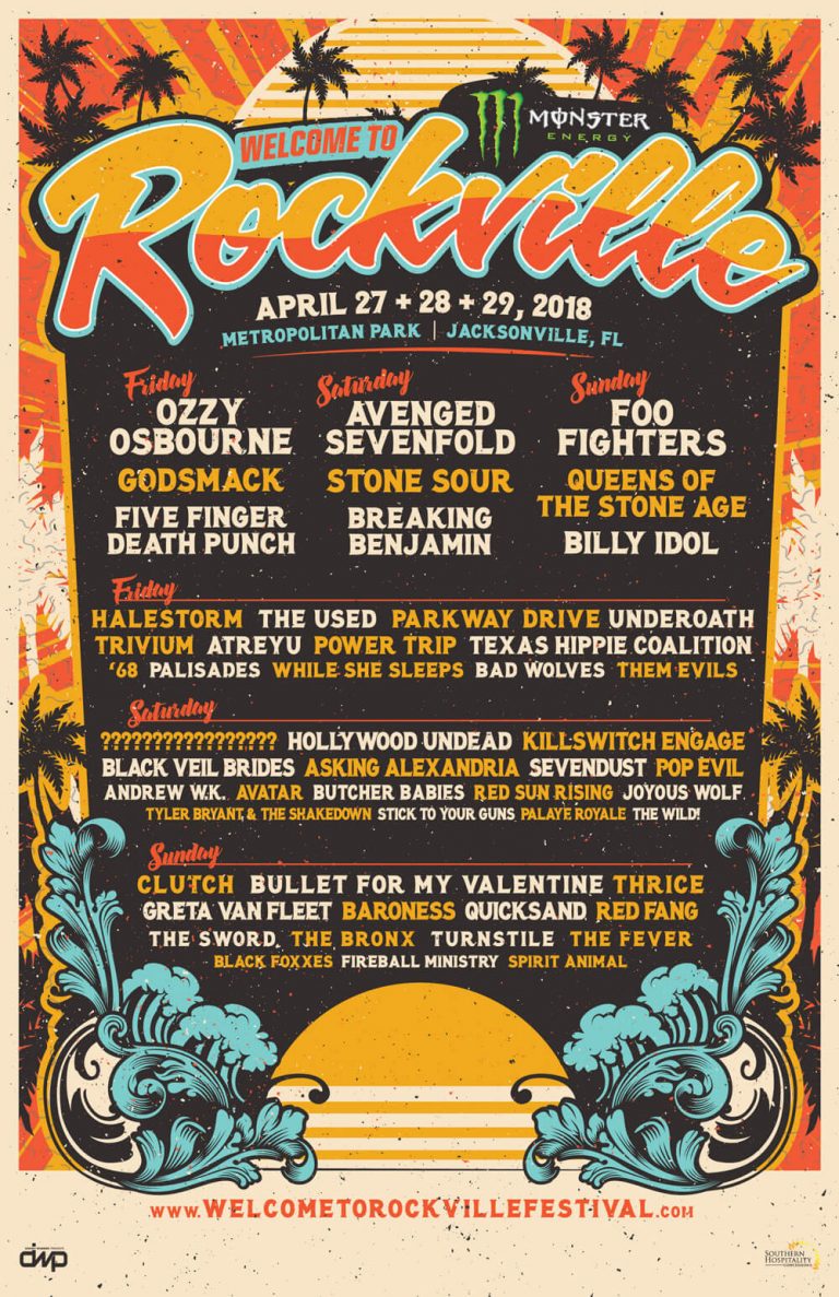 Monster Energy Welcome To Rockville Announces Full Lineup | Danny ...